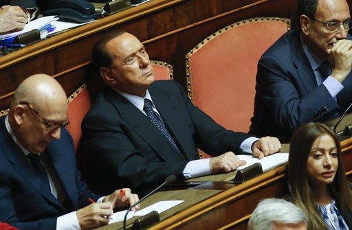Silvio Berlusconi écarté de la liste des sénateurs à vie
