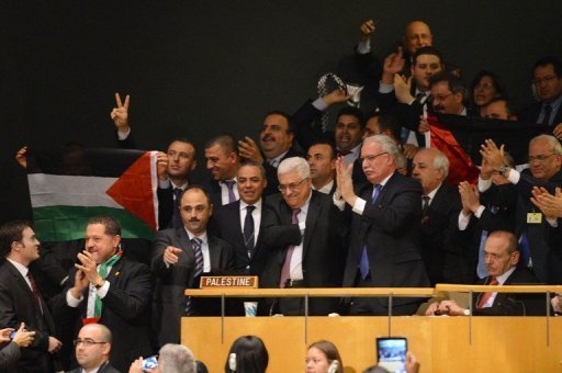 La Palestine devient un Etat observateur à l'ONU