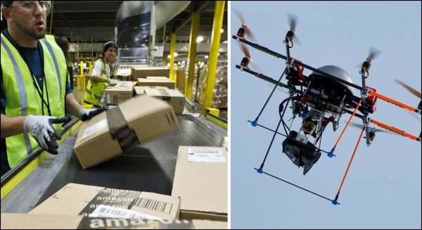 Des mini-drones pour livrer les clients d'Amazon
